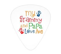 Grammy And Papa Love Me Guitar Picks Plectrums For Guitar Bass 12 Pack