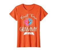 Grammy Est 2025 First Time Grammy 2025 T-Shirt, Women, Orange, Medium