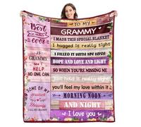 Grammy Gift Blanket,Grammy Christmas Birthday Gifts,Grammy Gifts from Grandchildren Granddaughter,Grammy Gifts for Grandma,Best Grammy Ever Gifts,Grammy Throw Blanket 60"x50"