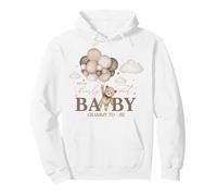 Grammy We Can Bearly Wait Baby Shower Bear Family Matching Pullover Hoodie