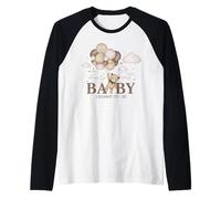 Grammy We Can Bearly Wait Baby Shower Bear Family Matching Raglan Baseball Tee