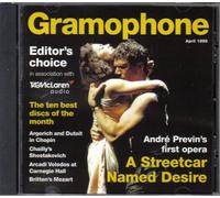 Gramophone Editor's Choice: April 1999; CD; a Streetcar Named Desire, and Nine More Selections (1999-10-21)