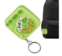 Gramophone Keychain: Mini Retro Music Pendant, Playable Piano Sound Toy, Compact Portable Game Accessory, Creative Vintage Keychain Decor | Kids, Teens, Adult