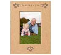 Gramps and Me 6x4 Oak Finish Photo Picture Frame Keepsake Birthday Gift