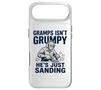 Gramps Isn't Grumpy He's Just Sanding Wood Working Fun Case for iPhone Air