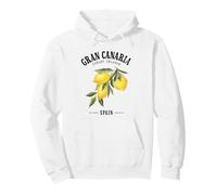 Gran Canaria Canary Islands Lemon Spanish Fruit Art Spain Pullover Hoodie