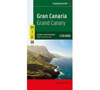 Gran Canaria road and leisure map 150000 freytag & berndt 9783707921755 NEW She