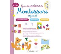 Gran CUADERNO Montessori Especial CONCENTRACION, ATENCION Y