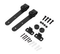 Gran Door Hardware Kit Sliding Door Track System Complete Hardware Set for Barn Doors Easy Installation Durable Modern Design Ideal for Home Renovation