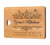 Gran Gifts, Unique Handmade Cutting Board, Gran Birthday Gifts, Gifts for Gran from Grandchildren, Thoughtful Gifts for Gran Birthday Christmas