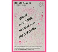 Gran historia visual de la filosofía: Una guía con sencillos gráficos e ilustraciones para entender los conceptos y personajes clave del pensamiento occidental. (Ficción)