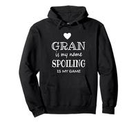 Gran Is My Name Grandmother Grandma Pullover Hoodie