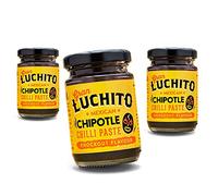 Gran Luchito Mexican Chipotle Chilli Paste 100g | Handmade in Mexico | Super Smoky Cooking Paste with A Medium to Hot Spice| Perfect for Cooking Mexican Food (Pack of 3)