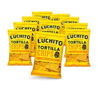 Gran Luchito Mexican Gluten Free Tortilla Chips 170g (Pack of 10) | Lightly Salted | Perfect For Making Nachos