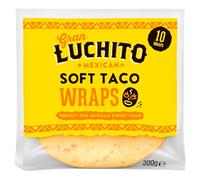 Gran Luchito Mexican Soft Taco Tortilla Wheat Wraps 300g