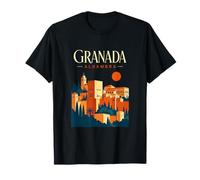 Granada Alhambra Travel Souvenir, Andalusia Spain T-Shirt