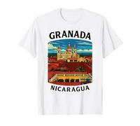 Granada Nicaragua Colonial Cathedral Travel 505 Leon Torogoz T-Shirt