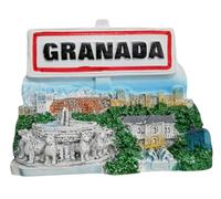 Granada Spain Refrigerator Magnet Travel Souvenir Fridge Decoration 3D Craft Collection