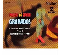 Granados / Dosse,Marylene - Complete Piano Music [New CD]