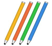 Granarbol Kids Stylus Pens for Touch Screens,Capacitive Stylus Kids Pens for iPad iPhone Tablets Samsung Galaxy All Universal Touch Screen Devices(4 Pack)