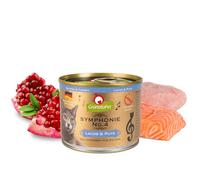 GranataPet Symphonie No. 4 Salmon & Turkey, Cat Food without Grains & Added Sugar, Fillet in Natural Jelly, Delicate Wet Food for Cats, 6 x 200 g