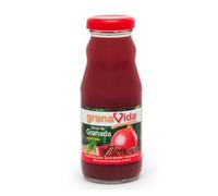 Granavida Juice of Pomegranate Natural Squeezed. Made with Pomegranates Mollar Variety of Elche.Pack of 24 Units