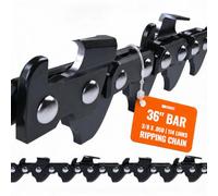 Granberg G7290-114 Pro-Grade Ripping Chainsaw Chain - 36" Bar, 3/8 Pitch, .050 Gauge, 114 Drive Links - Chain for Chainsaw Milling, Log Slabbing & Rip Cutting