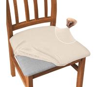 Granbest Jacquard Dining Chair Seat Covers Set of 4, High Stretch Dining Chair