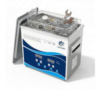 GRANBO - 3.2L 120W Ultrasonic Jewelry Cleaner, 40KHz Ultrasonic Machine with Heat Timer and Degassing, Ultrasonic Cleaning, Dental Cleaning, Glasses, Rings, Coins
