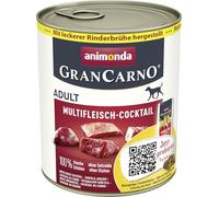 Grancarno animonda Wet Food for Adult Dogs, Various Varieties, 6 x 400 g