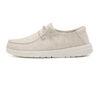 Grand Attack Women's Casual Slip-on Shoes Lightweight Loafers with Breathable Linen and Soft Sole Design for Walking Driving, Beige, 8 UK