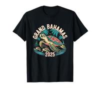 Grand Bahamas 2025 Sea Turtle Tee- Caribbean Destination T-Shirt