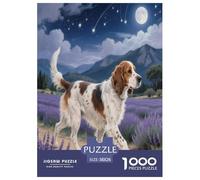 Grand Basset Griffon Vendéen Tour 1000 Piece Jigsaw Puzzles Educational Games Decoration Puzzle Cute Pets Challenging for Adults And Kids Age 12 Years Up for Relaxing Decor And Gift 38x26cm/1000pcs