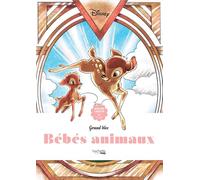 Grand bloc Disney Bébés animaux (Tome 2): 60 coloriages