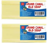 Grand Canal Old Soap,Underwear Cleaning Soap Bar,Stain Remover Laundry Soap, Remove Odor Stubborn Stains Soap,Super Strong Oil Removing,Long-lasting Fragrance (2pcs)