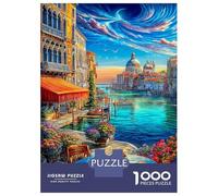 Grand Canal_ Venice Jigsaw Puzzles for Adults Kids. 1000 Pieces Impossible Puzzle Challenge Toy 70x50cm/1000pcs