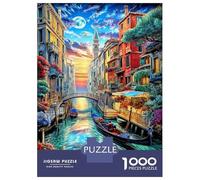 Grand Canal_ Venice Puzzle 1000 Piece Impossible Puzzle for Adults, Family Activity & Challenging Toy 70x50cm/1000pcs