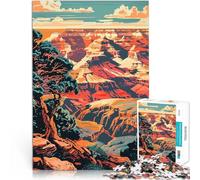 Grand Canyon Arizona Artjigsaw 1000 pieces for adults Decompressing Intellectual Educational Toy Home Decoration 38x26cm