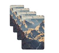 Grand Canyon Arizona Car Air Fresheners 4 Pcs Funny Hanging Car Air Fresheners Cute Long Lasting Scented Mirror Hanging Decoration Ornaments Gift For Men Women Rectangle