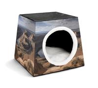 Grand Canyon Arizona Pet Tent for Small Cats and Dogs,Cat House - Soft Comfort Washable,Dog Bed Open Design Pet Tents Indoor Outdoor Travel