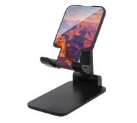 Grand Canyon at Sunset Foldable Mobile Phone Holder Stand for Desk Black-style