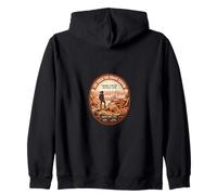 Grand-Canyon-Bright-Angel-Trail - Women’s Hiking Zip Hoodie