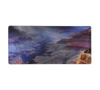 Grand Canyon Desk Pad Protector Leather Office Desk Mat XXL Large Gaming Mouse Pad Non-Slip Waterproof Desktop Computer Keyboard Mat for Office Home 35.5 X 16 in