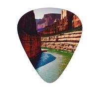 Grand Canyon Exceptional Guitar Pick â€“ Single-Side Full-Print, Abs Material Plectrum â€“ Diverse Thickness For Varied Music Experience â€“ Ideal For Guitars And Ukuleles,Guitar Pick,