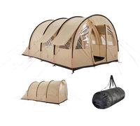 Grand Canyon HELENA 3 - tunnel tent for 3 persons | tent, family tent with two sleeping areas | Mojave Desert (beige)