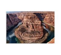 Grand Canyon Multi Panel Colorado River Print Original Nature Poster Arizona Print Canvas Art Wall Decor Posters Home Bar Restaurant Garage Cafe Logo Gift 20x30inch(50x75cm)