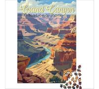Grand Canyon National Park 1000-piece jigsaw puzzles | a fun way to enjoy a quiet evening in a new home before unpacking all the moving boxes arrive to enjoy at home38x26cm