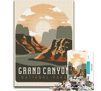 Grand Canyon National Park 1000 Pieces Jigsaw Puzzles for Adults And Teens,Stress Reliever Difficult Challenge Enhance Love between Couples 50x75cm