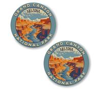 Grand Canyon National Park Arizona Pin Button 2.25 inch 2-Pack - Pinback Button for Jeans Pants Shirt Backpack - Pins for Clothes Hat Cap ID45000