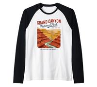 Grand Canyon National Park Arizona Raglan Baseball Tee